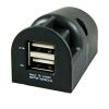 12V USB KONTAKTDOOS OPBOUW 2x USB